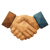 icon of a handshake