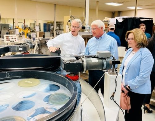 Senator Roger Wicker at PFG Optics